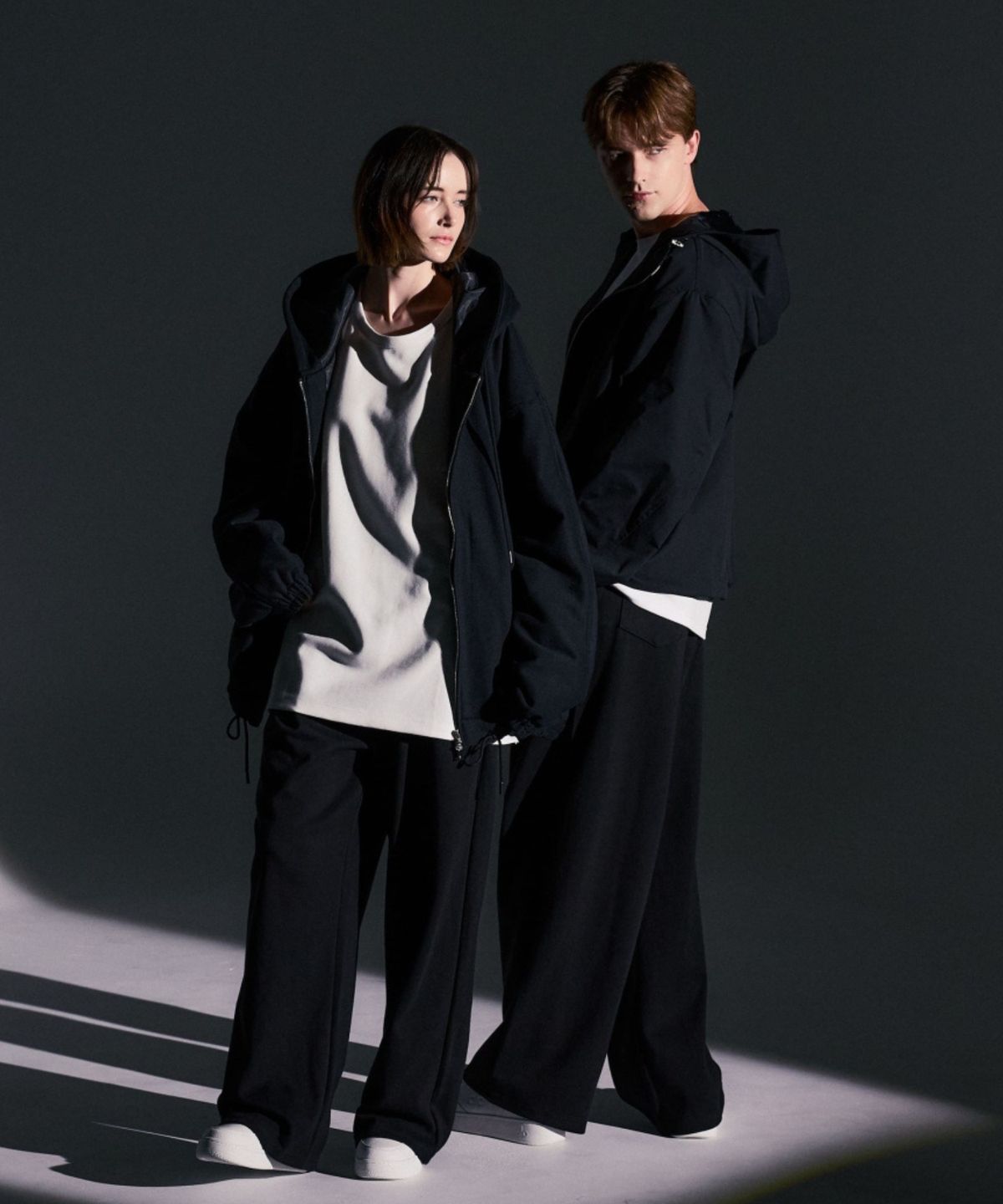 메종 드 누아(MAISON DE NOIR) NOIR WIDE SWEAT PANTS