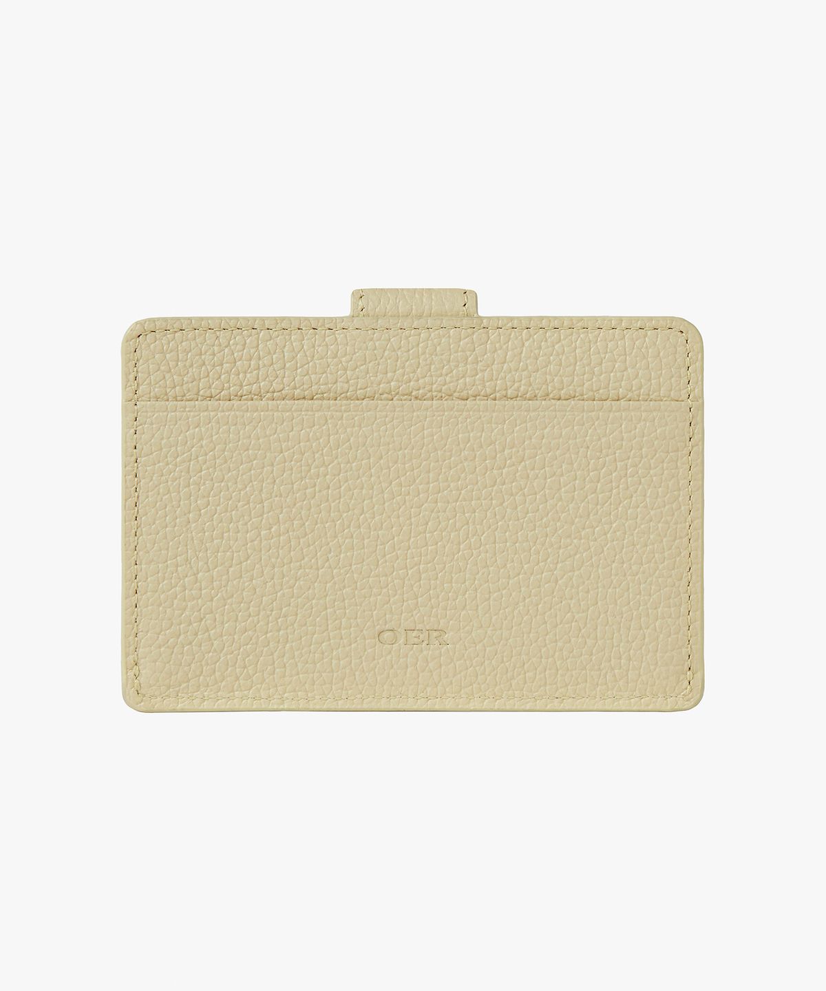 오에르(OER) Paula card wallet - Light Yellow