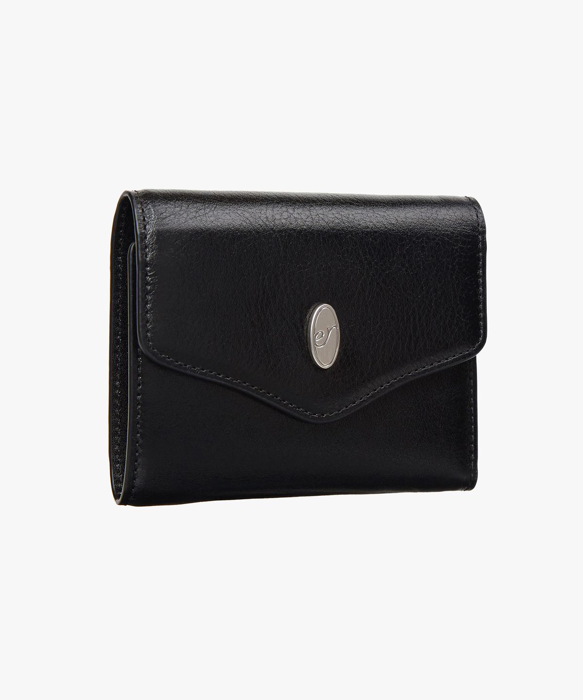 오에르(OER) Lina trifold wallet - Black