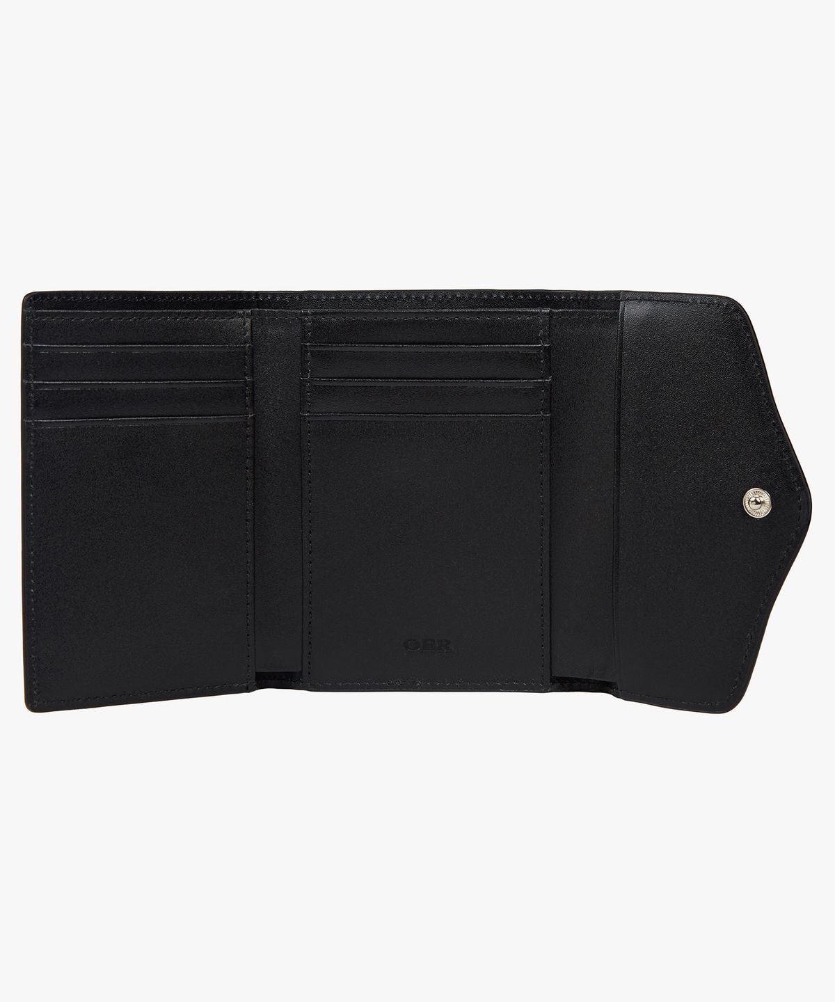 오에르(OER) Lina trifold wallet - Black