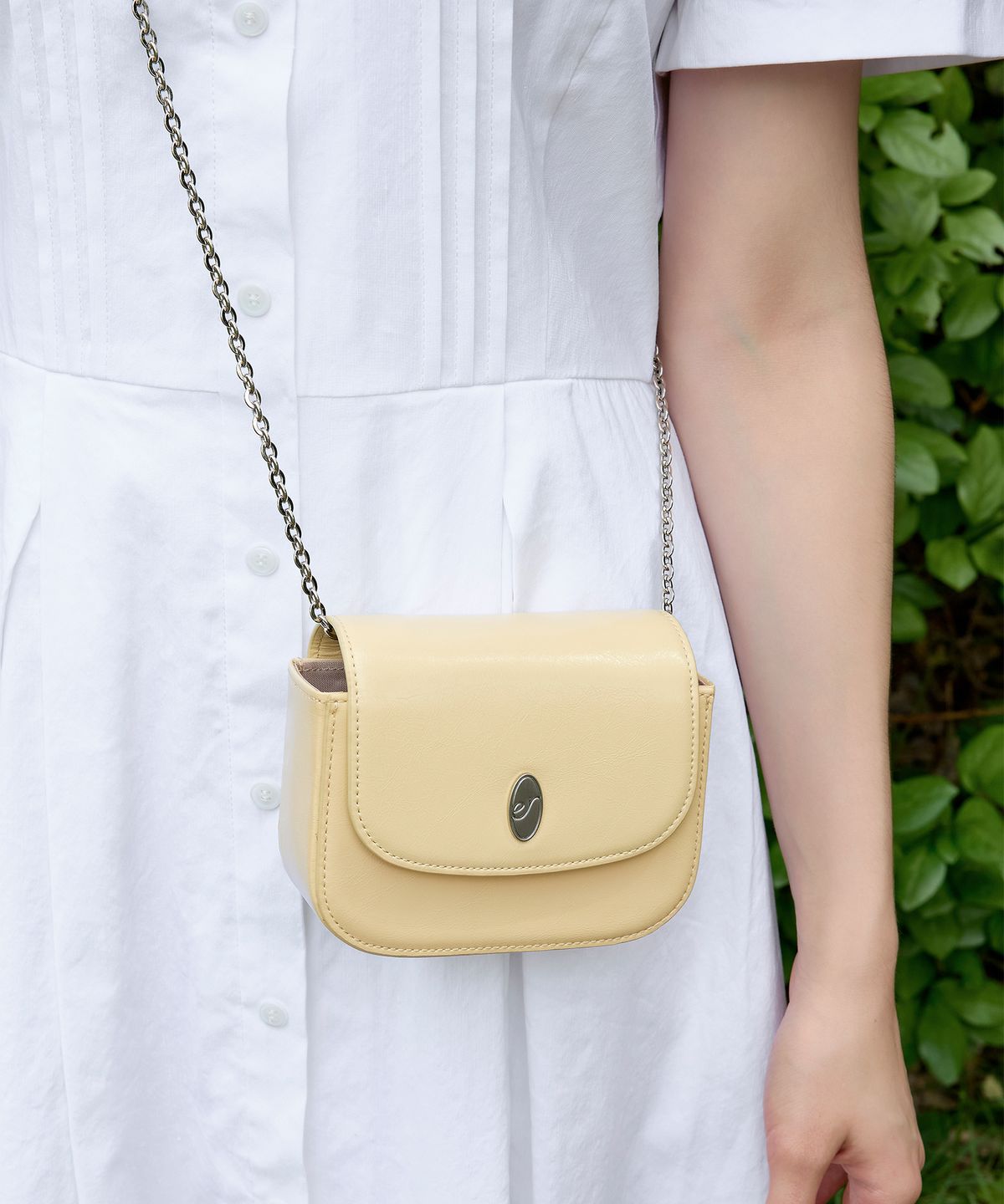 오에르(OER) Leny Mini Bag - Butter