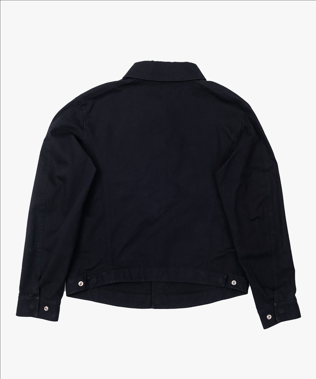 파버(FABEUR) COTTON WASHED JACKET (BLACK)