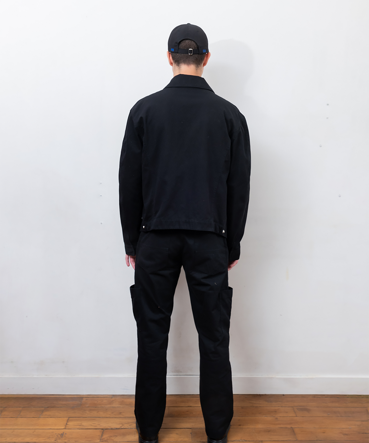 파버(FABEUR) COTTON WASHED JACKET (BLACK)