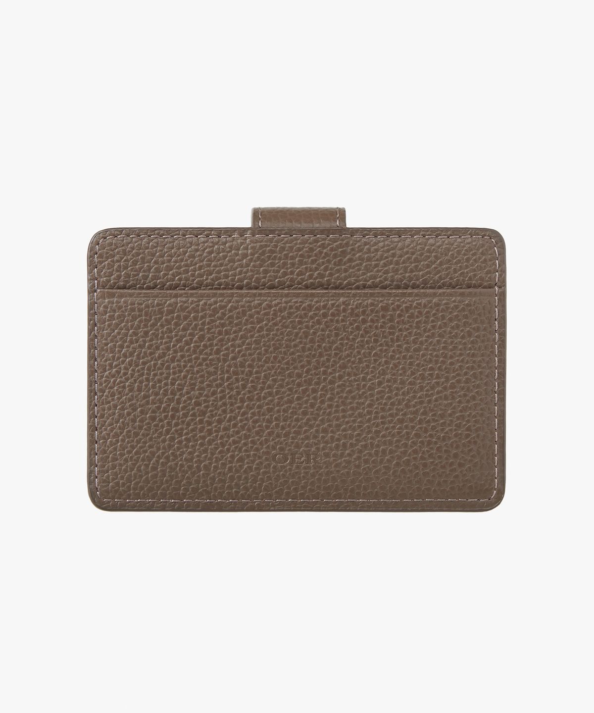 오에르(OER) Paula card wallet - Cocoa Milk