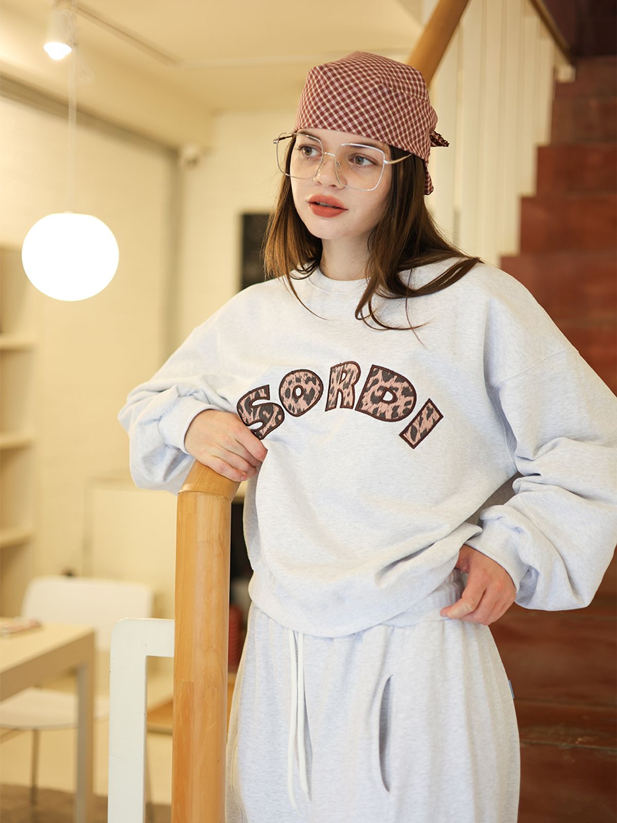 소르디(SORDI) Logo Leo MTM_white melange