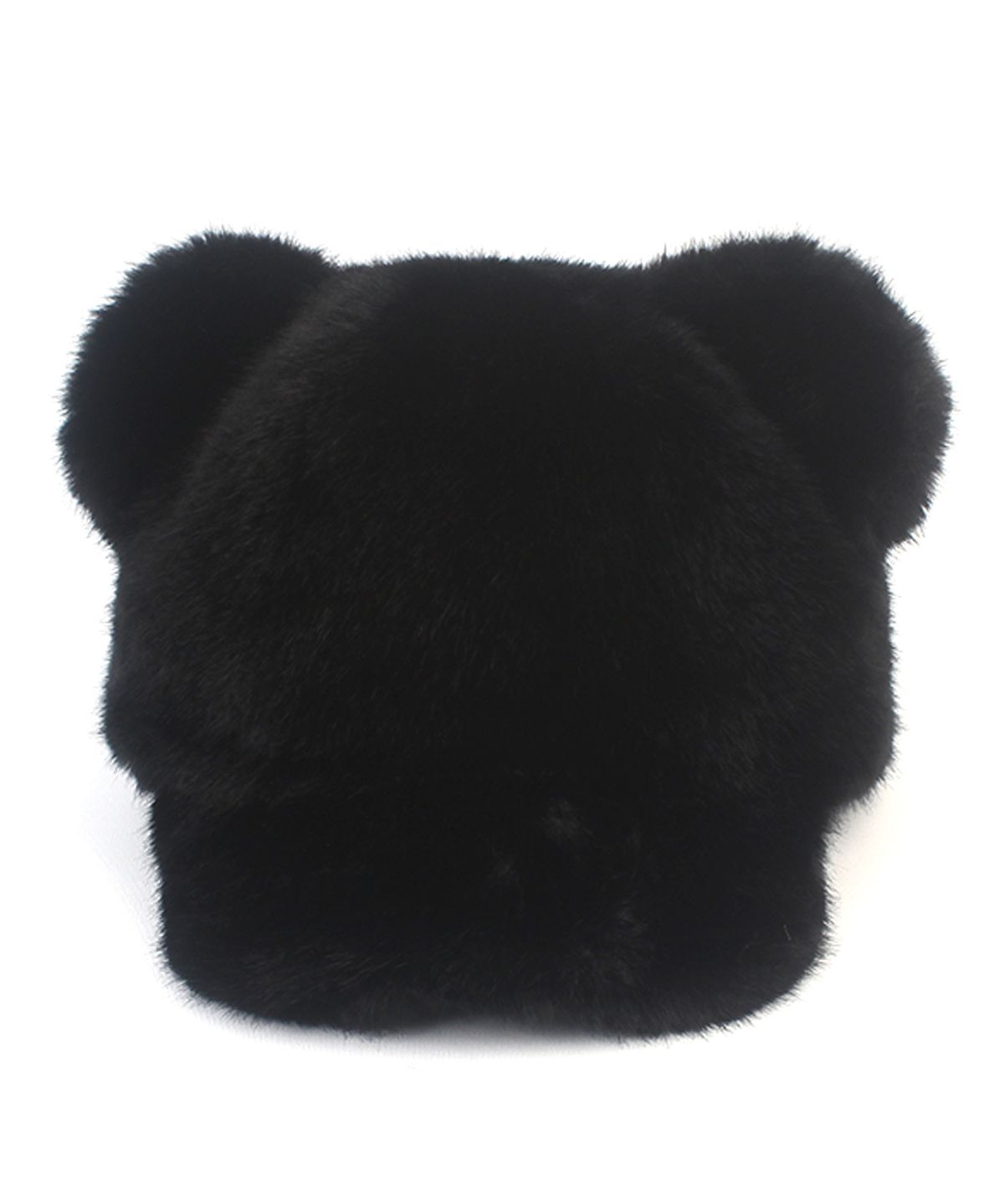 유니버셜 케미스트리(UNIVERSAL CHEMISTRY) Bear Black Fur Ballcap 퍼볼캡