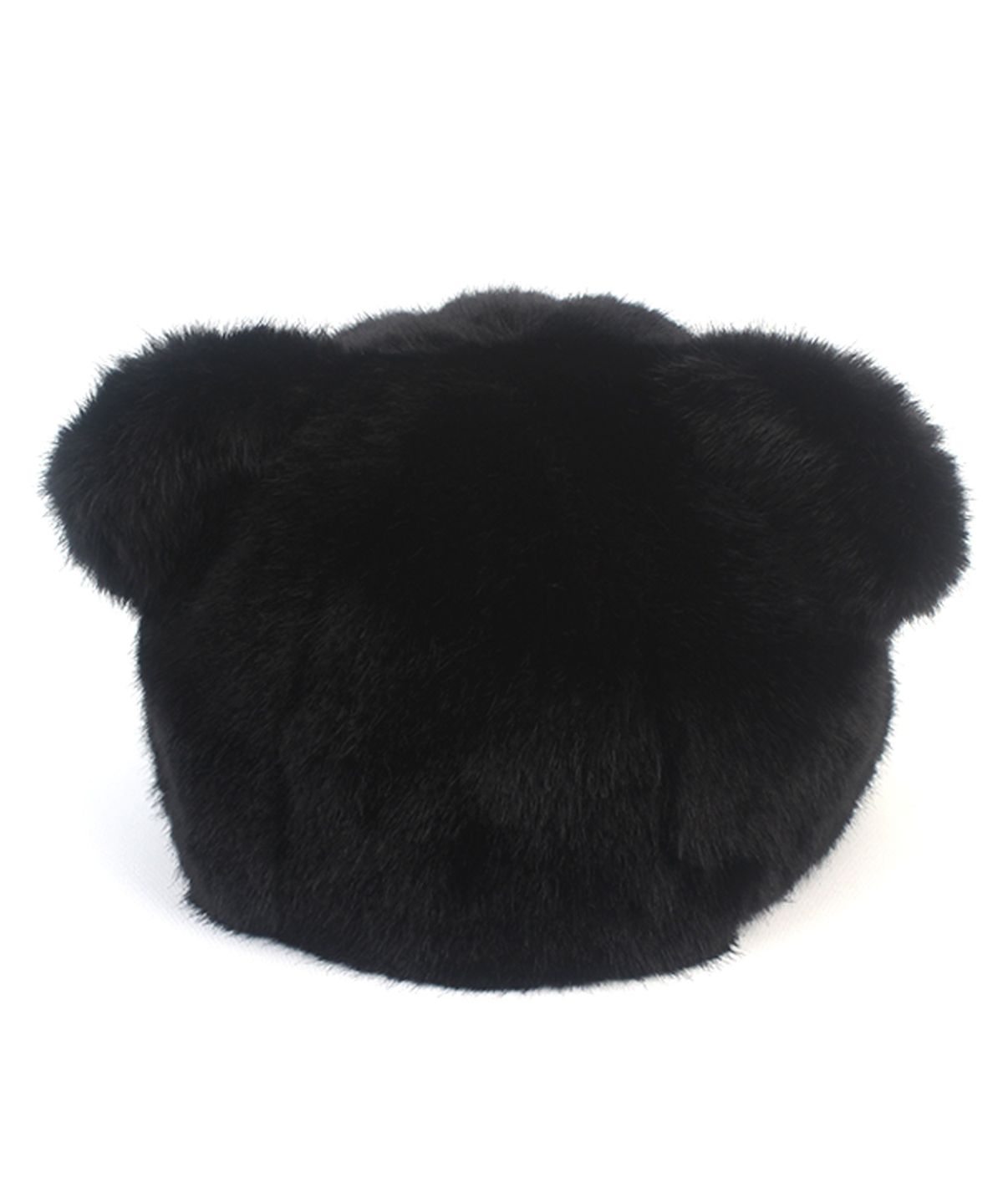 유니버셜 케미스트리(UNIVERSAL CHEMISTRY) Bear Black Fur Ballcap 퍼볼캡