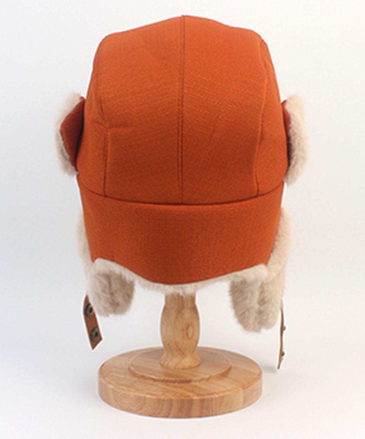 유니버셜 케미스트리(UNIVERSAL CHEMISTRY) Soft Poly Orange Fur Balaclava 항공모자