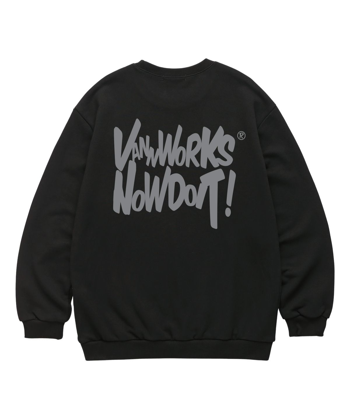 밴웍스(VANNWORKS) NOW DOIT 맨투맨 (VLS0083) 블랙
