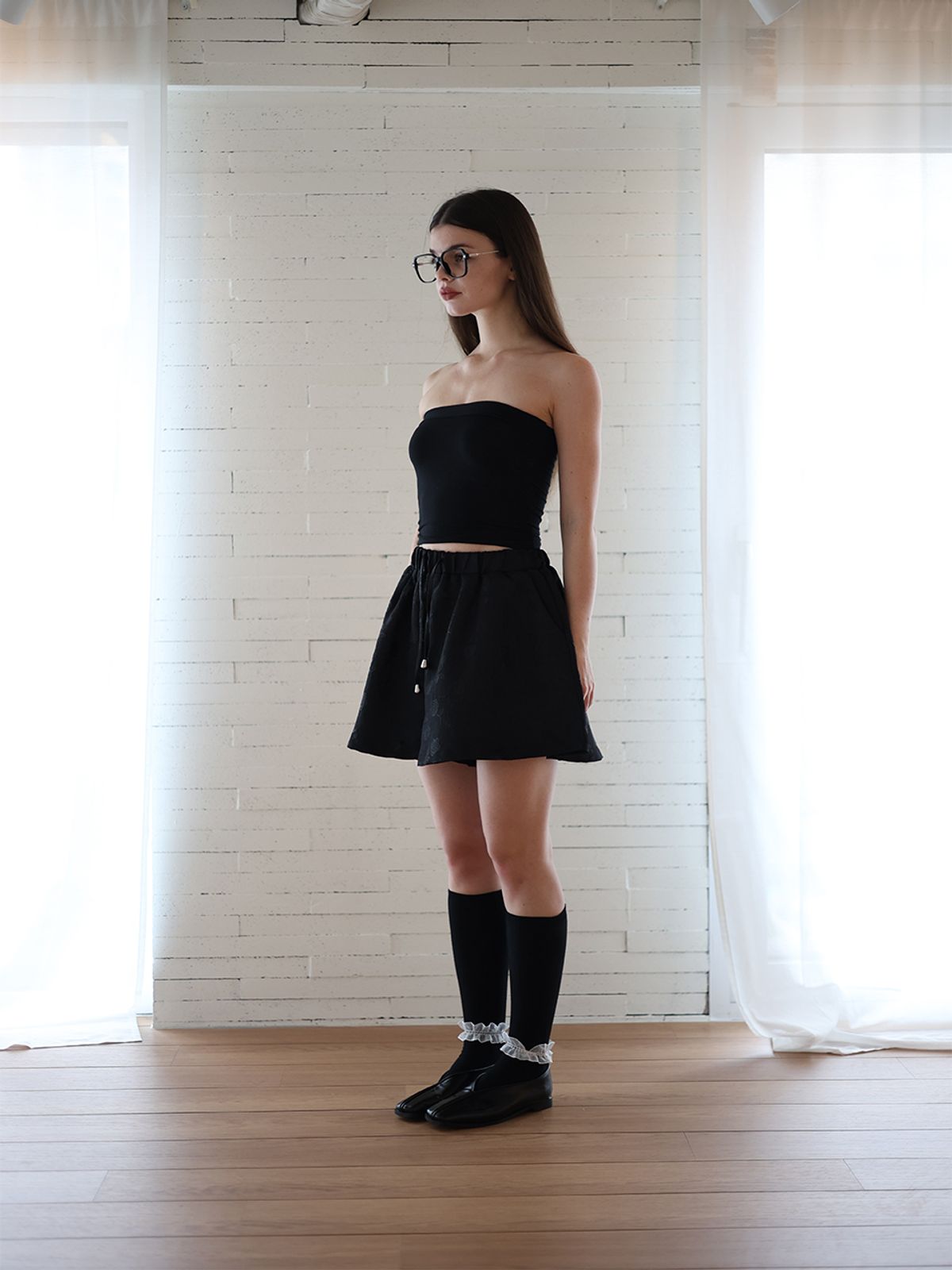 소르디(SORDI) Rose Pants_black