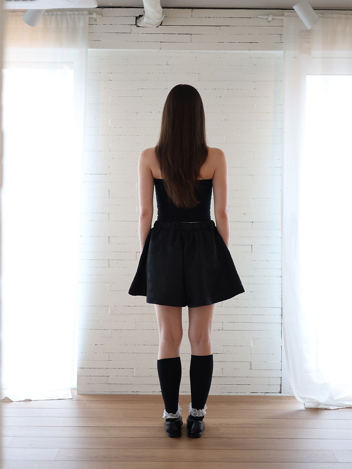 소르디(SORDI) Rose Pants_black