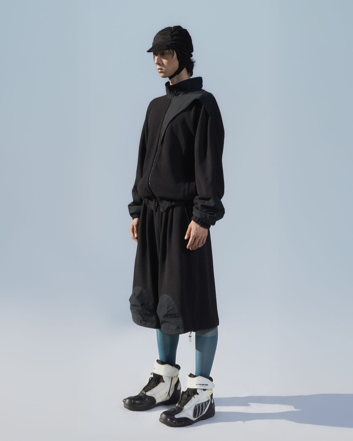 에키에타(EKIETA) Puckster Jacket in Soot