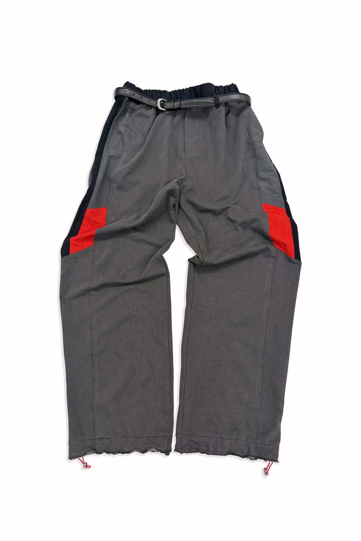 오디너리피플(ORDINARY PEOPLE) Re : Patchline Color Trackers Sweat Pants [Charcoal]