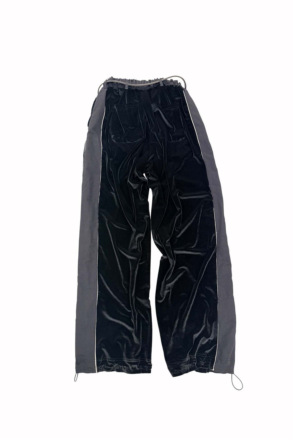 오디너리피플(ORDINARY PEOPLE) Re : Velvet Deconstructed Track Pants [BLACK]