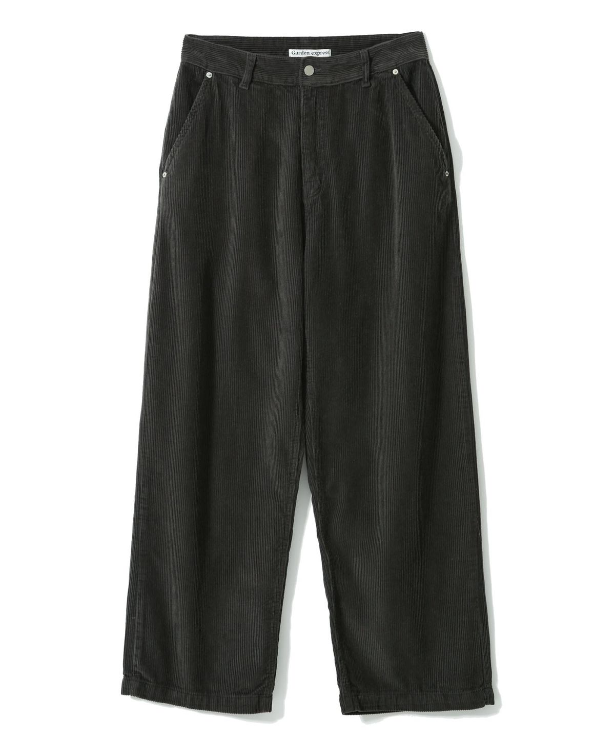 가든익스프레스(GARDEN EXPRESS) Corduroy Loose-Fit Pants (dark green)