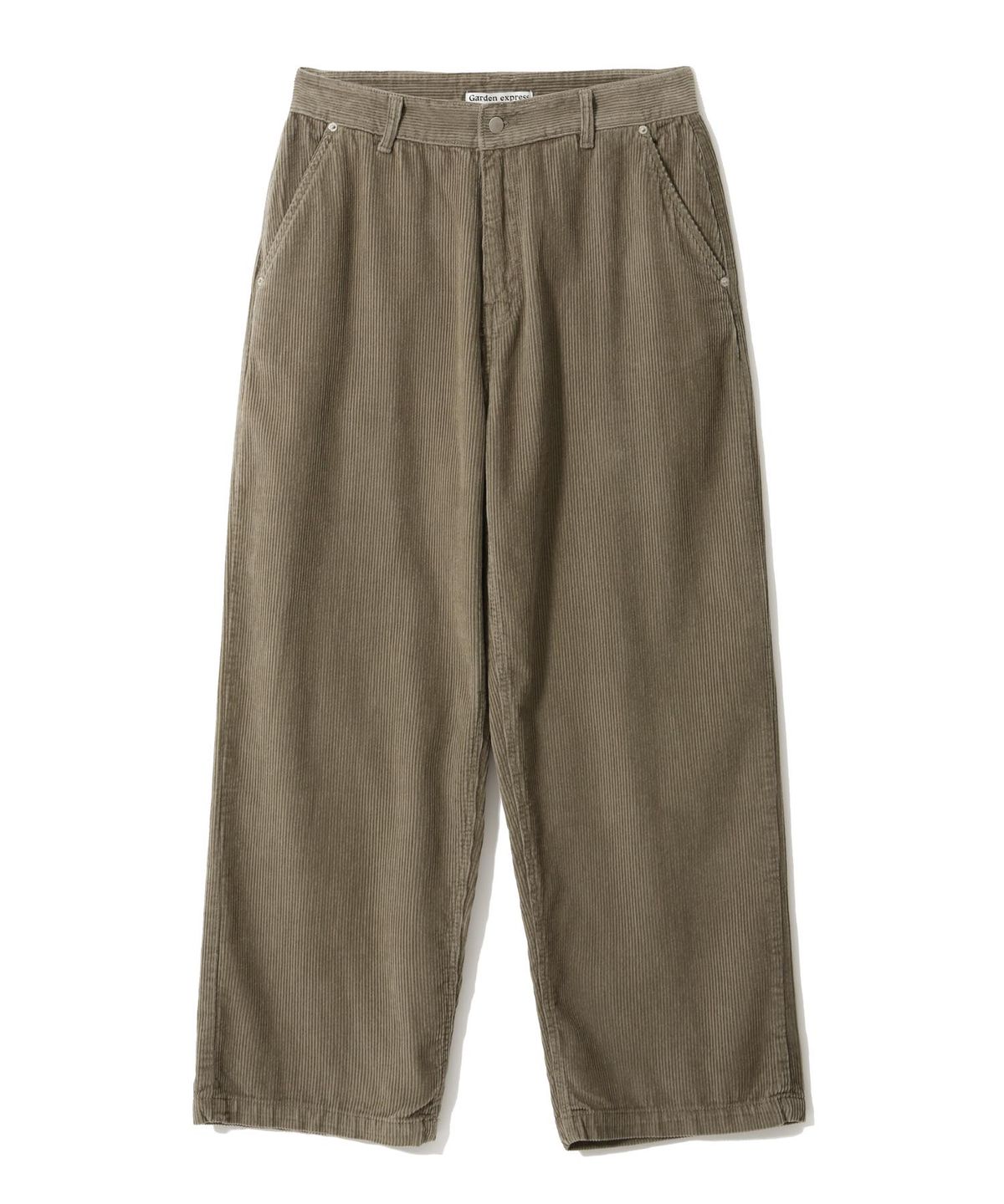 가든익스프레스(GARDEN EXPRESS) Corduroy Loose-Fit Pants (beige)