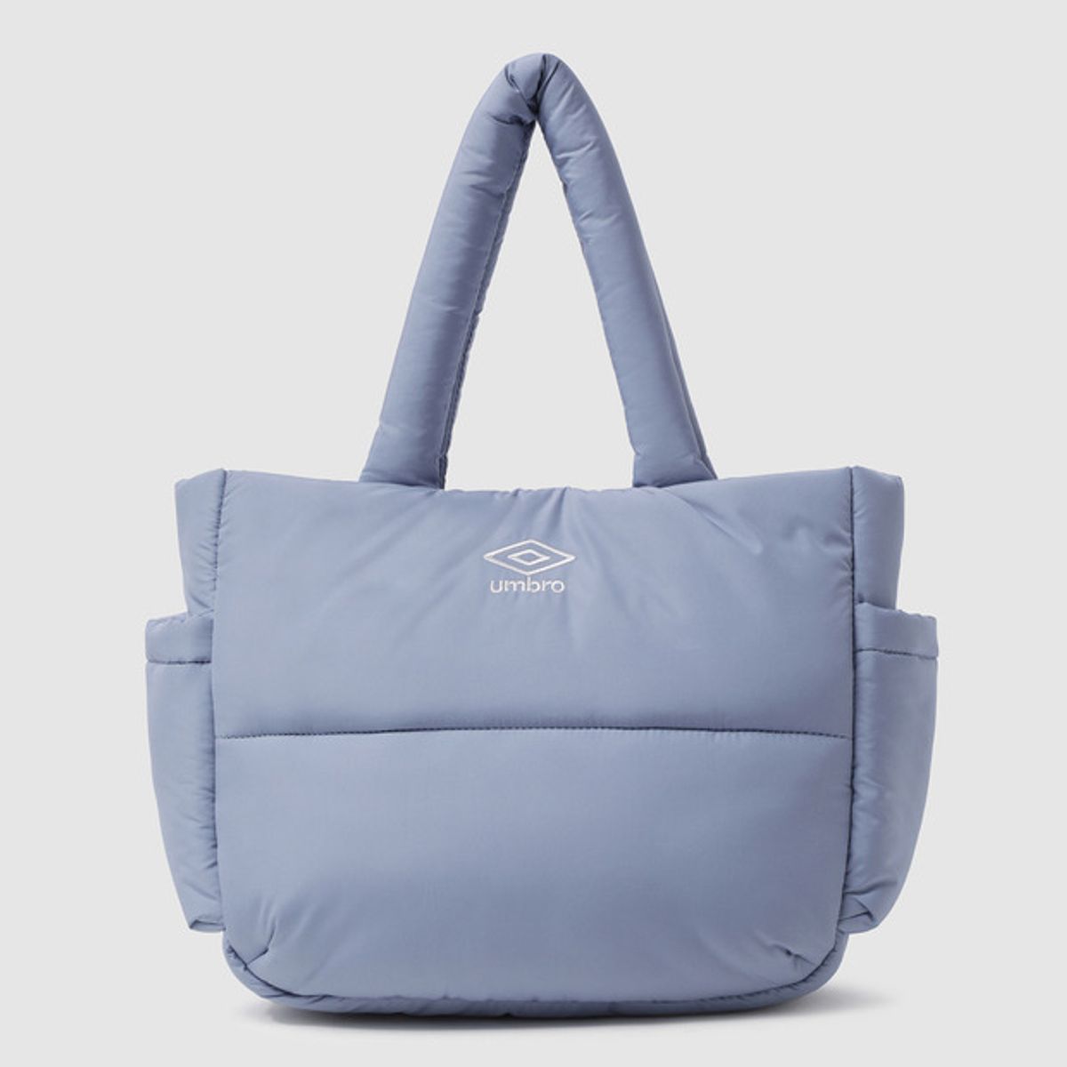 엄브로(UMBRO) 윈터헤븐 2FACE 패딩 토트백 블루 UQ423CBGN2