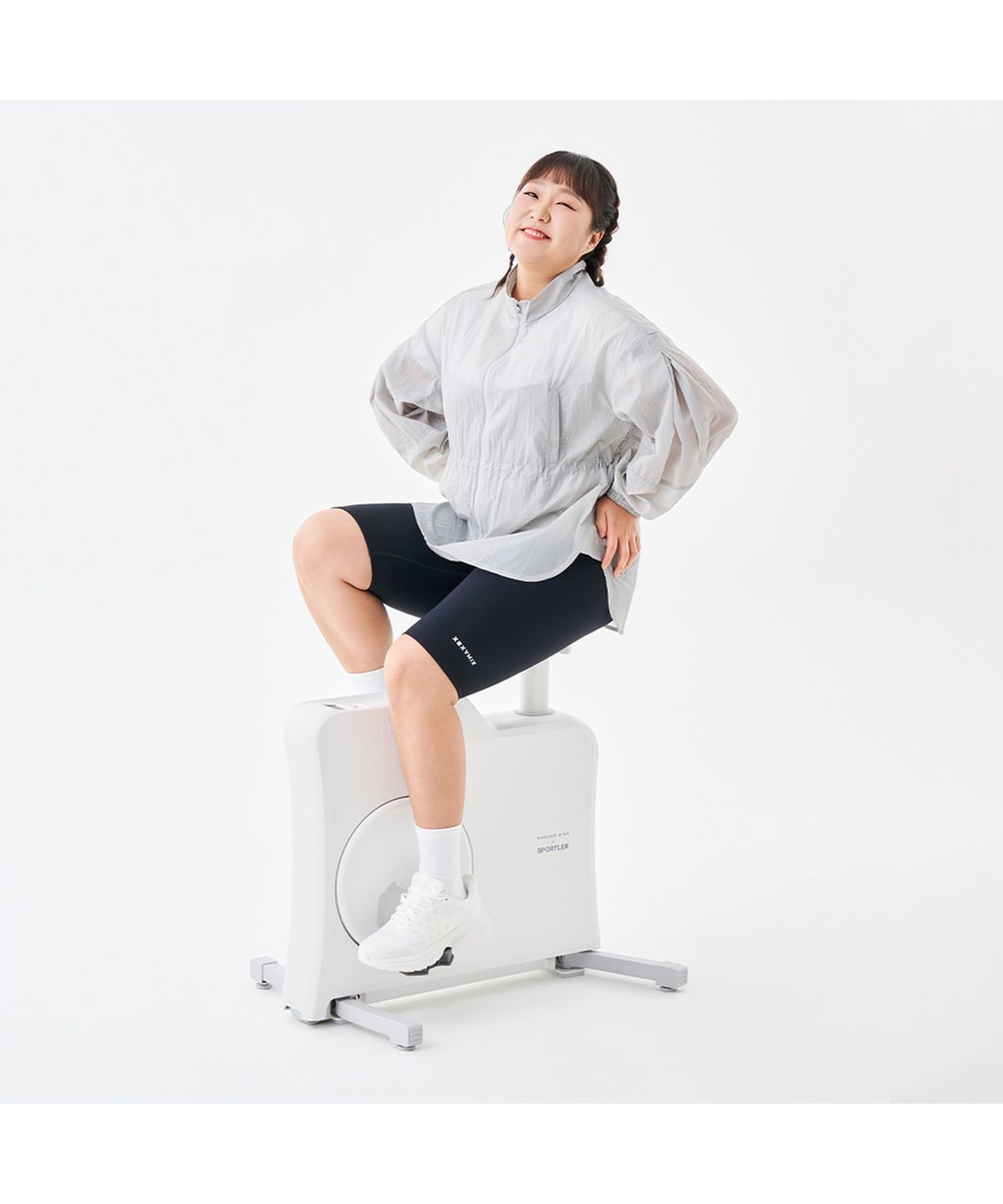 스포틀러(SPORTLER) 원더바이크 접이식 실내자전거 F16