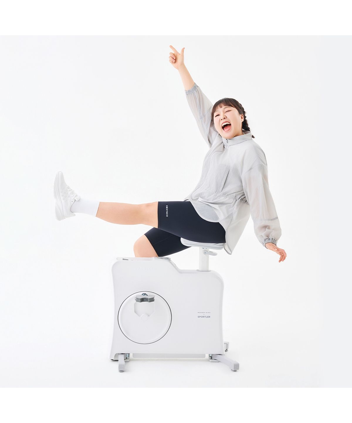 스포틀러(SPORTLER) 원더바이크 접이식 실내자전거 F16