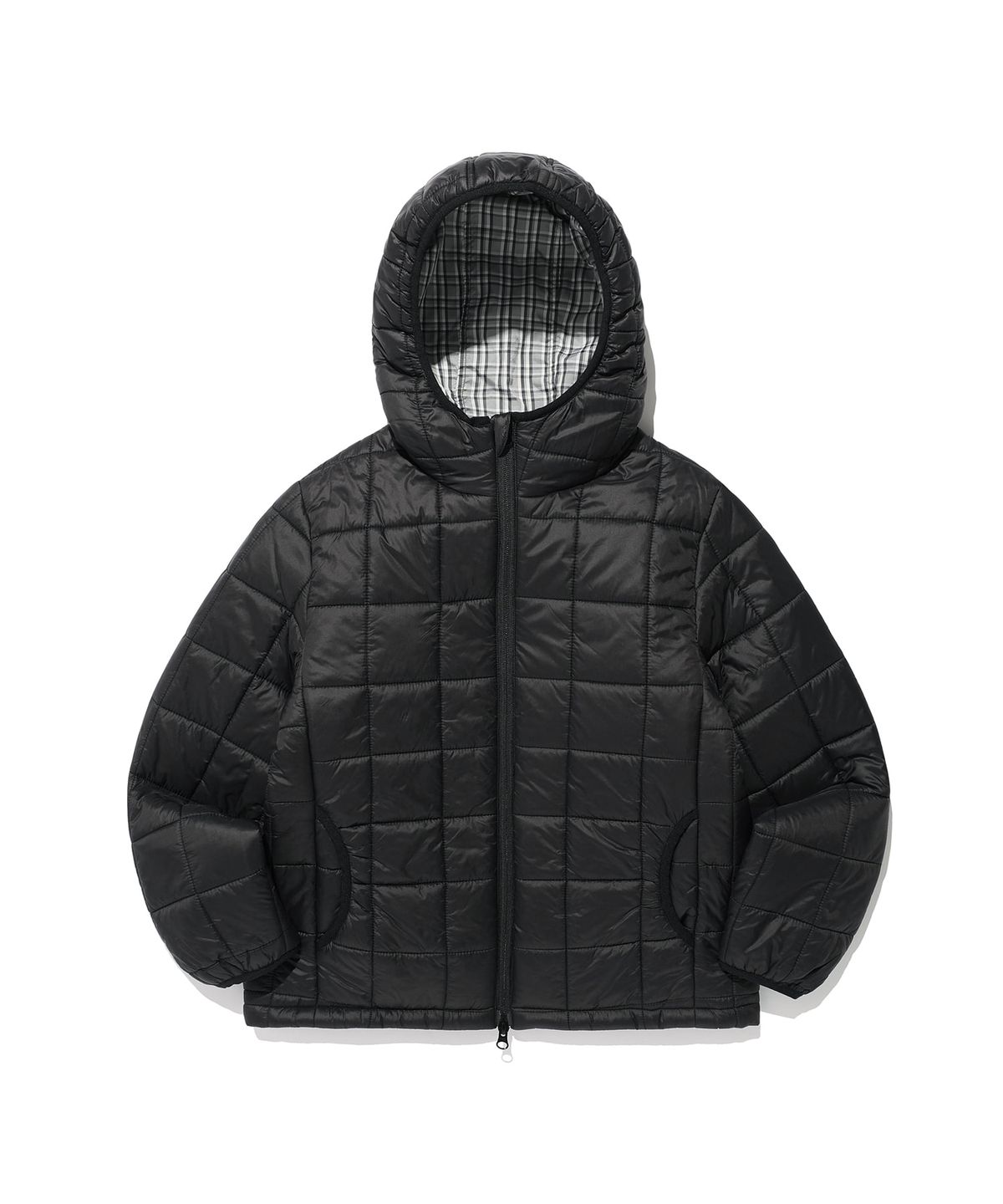이스트쿤스트(ISTKUNST) IK HOOD PADDING JACKET_BLACK(IK2FWMB900A)
