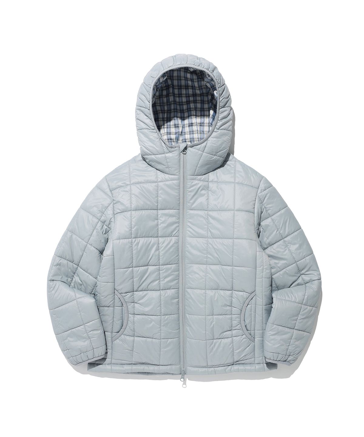 이스트쿤스트(ISTKUNST) IK HOOD PADDING JACKET_LIGHT BLUE(IK2FWMB900A)
