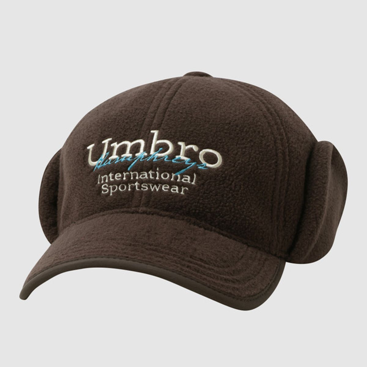 엄브로(UMBRO) 플러스플리스 이어플랩 캡 브라운 UQ423CCPN2