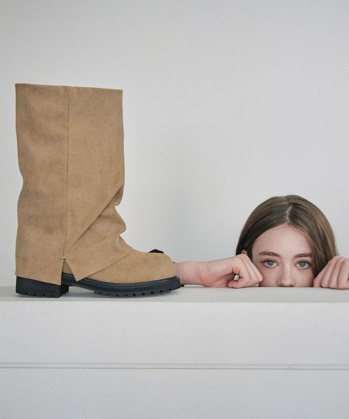 프리플라(FRI FLA) ljh7127 Loose Fit Mid Boots - 3 Colors