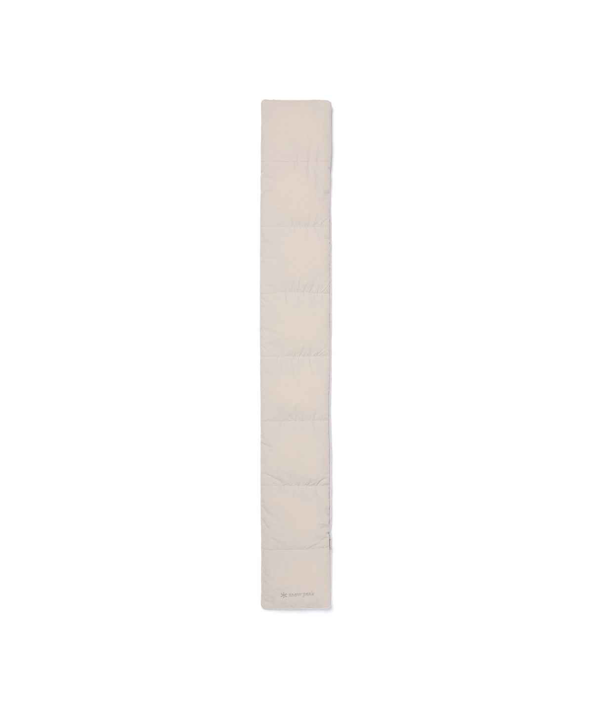스노우피크 어패럴(SNOWPEAK APPAREL) 랜드 경량 프리마로프트 패딩 머플러 (S25WUTWA12) Light Beige