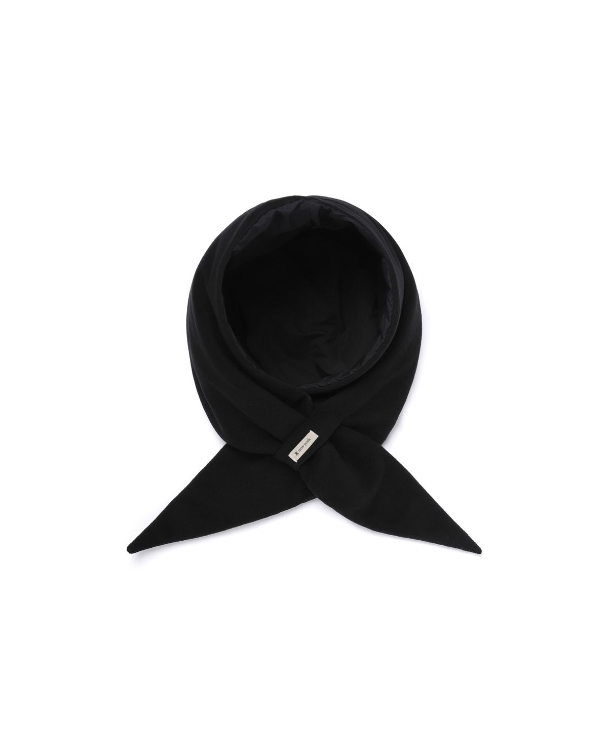 스노우피크 어패럴(SNOWPEAK APPAREL) 랜드에어 리버시블 프리마로프트 패딩 스카프 (S25WWTWA05) Black