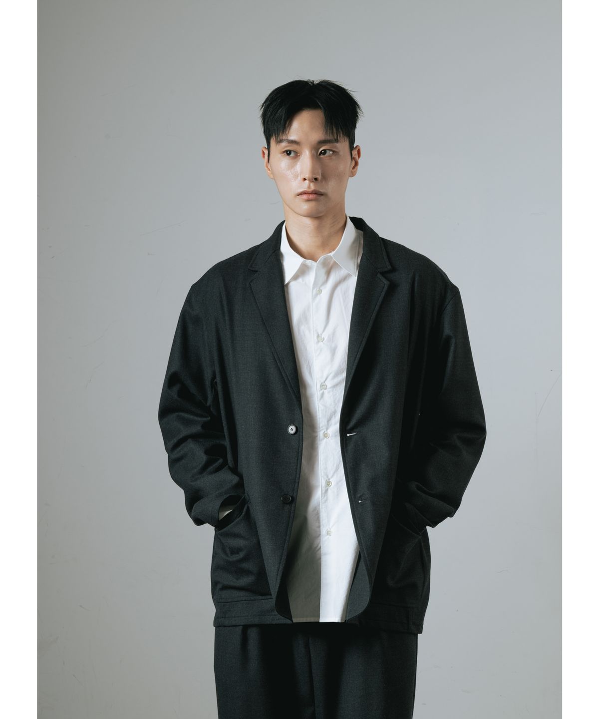 와기(WHAGI) Vintage Architect Shirt (Birkin White)