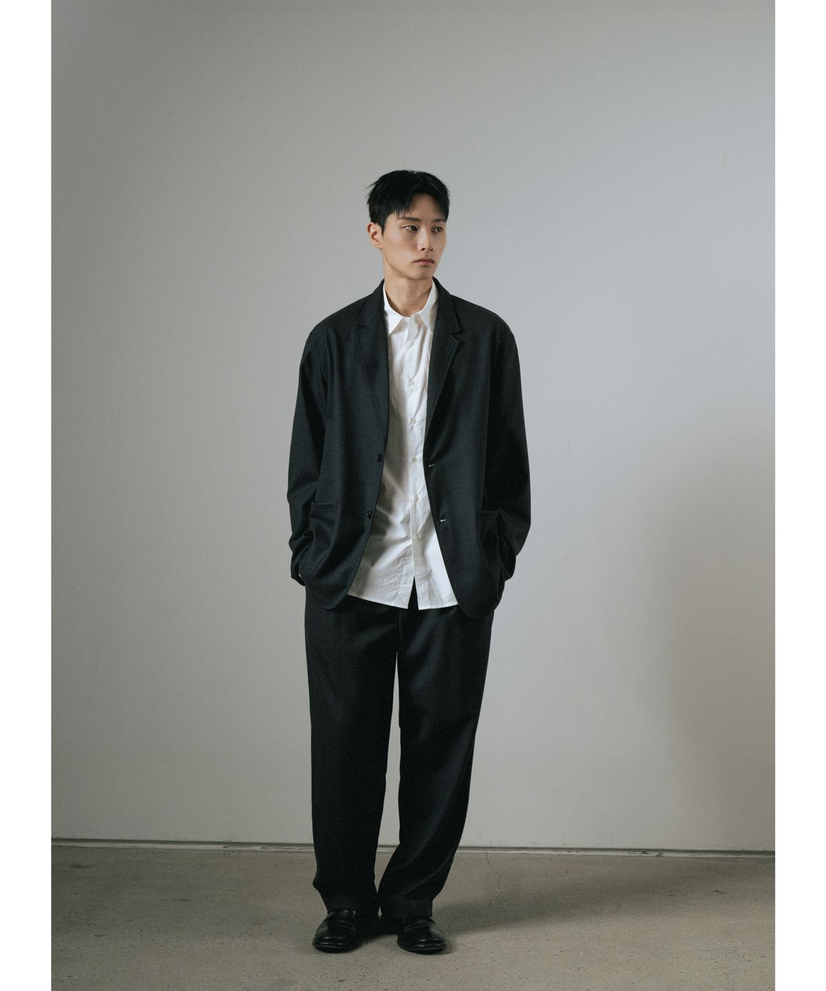 와기(WHAGI) Vintage Architect Shirt (Birkin White)