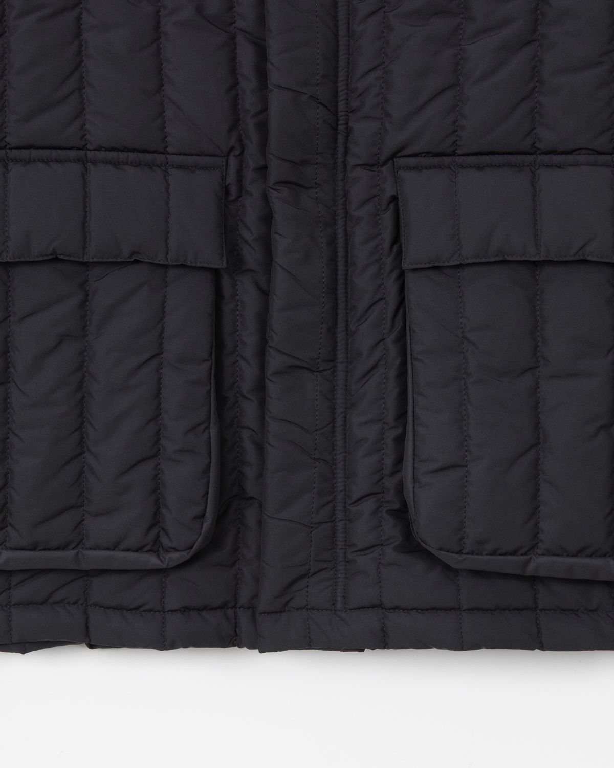 디앤드퀘스천(THEENDQUESTION) Quilted short jumper / NAVY