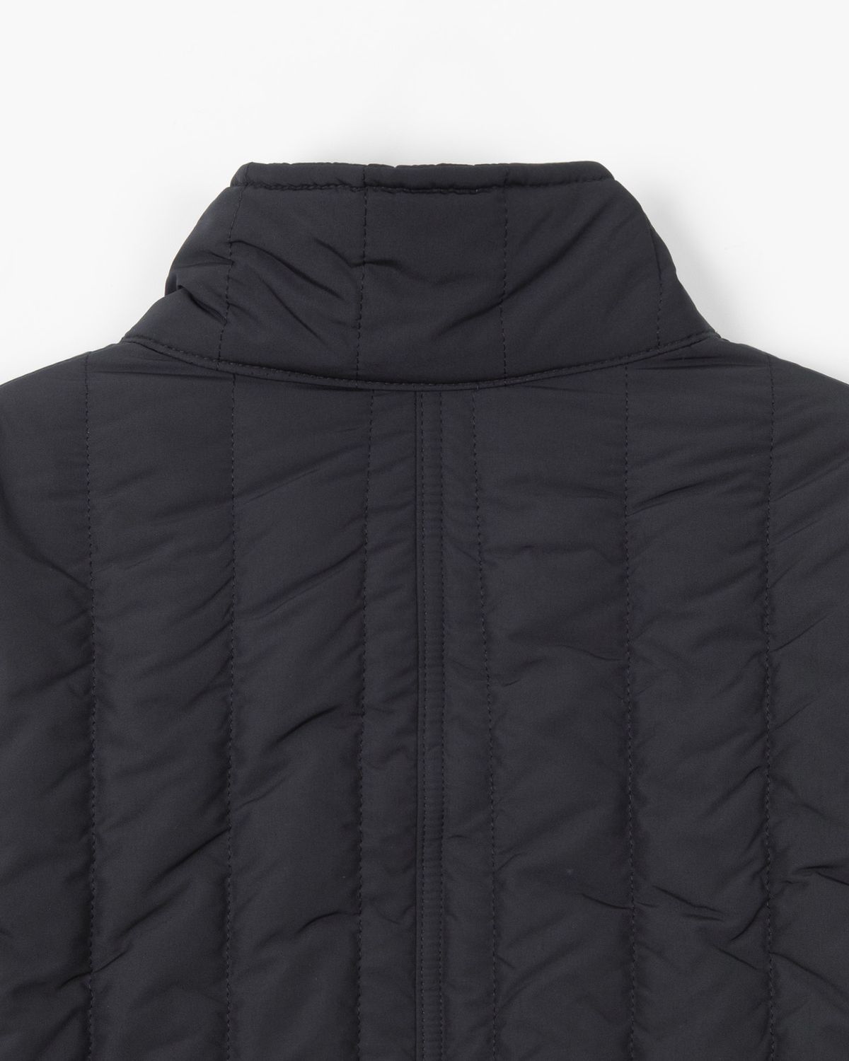 디앤드퀘스천(THEENDQUESTION) Quilted short jumper / NAVY