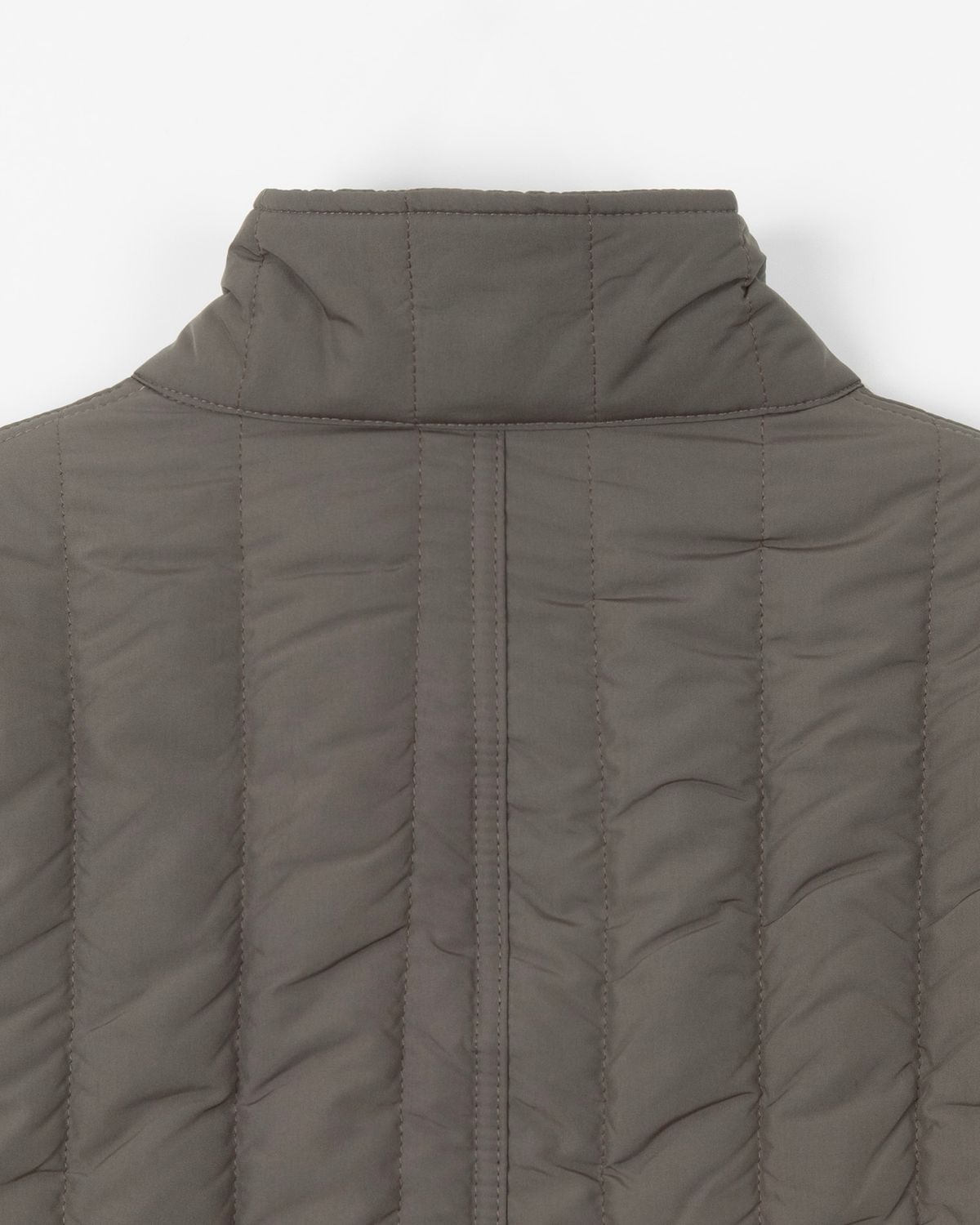 디앤드퀘스천(THEENDQUESTION) Quilted short jumper / BROWN