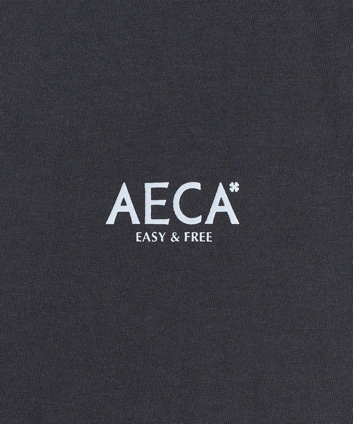 에이카화이트(AECA) AECA SIGNATURE LONG SLEEVE-CHARCOAL