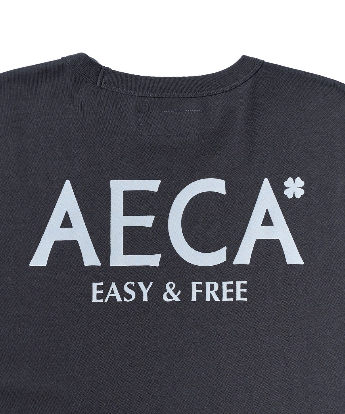 에이카화이트(AECA) AECA SIGNATURE LONG SLEEVE-CHARCOAL