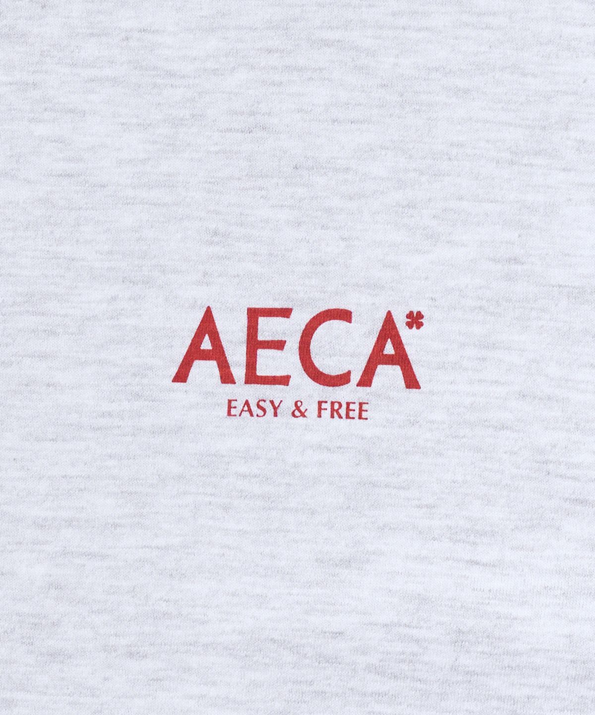 에이카화이트(AECA) AECA SIGNATURE LONG SLEEVE-LIGHT GREY