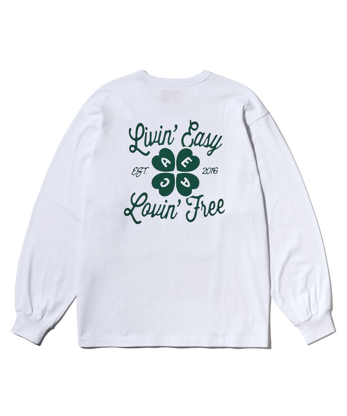 에이카화이트(AECA) AECA LOVIN EASY LONG SLEEVE-WHITE