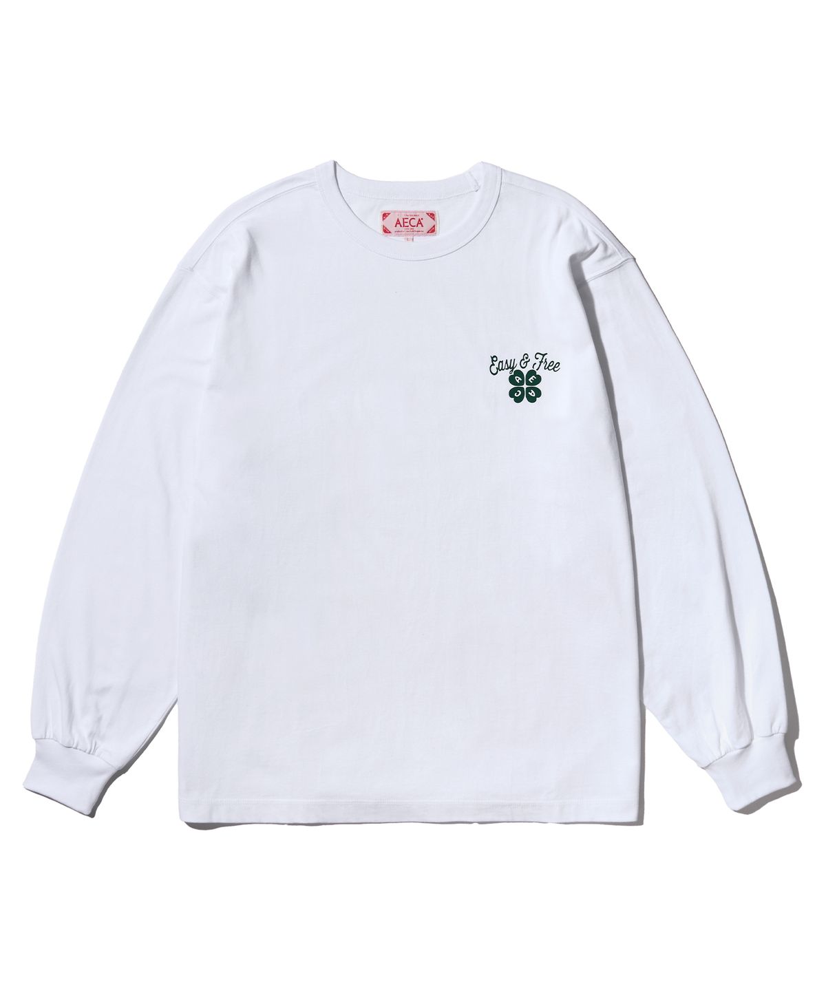 에이카화이트(AECA) AECA LOVIN EASY LONG SLEEVE-WHITE