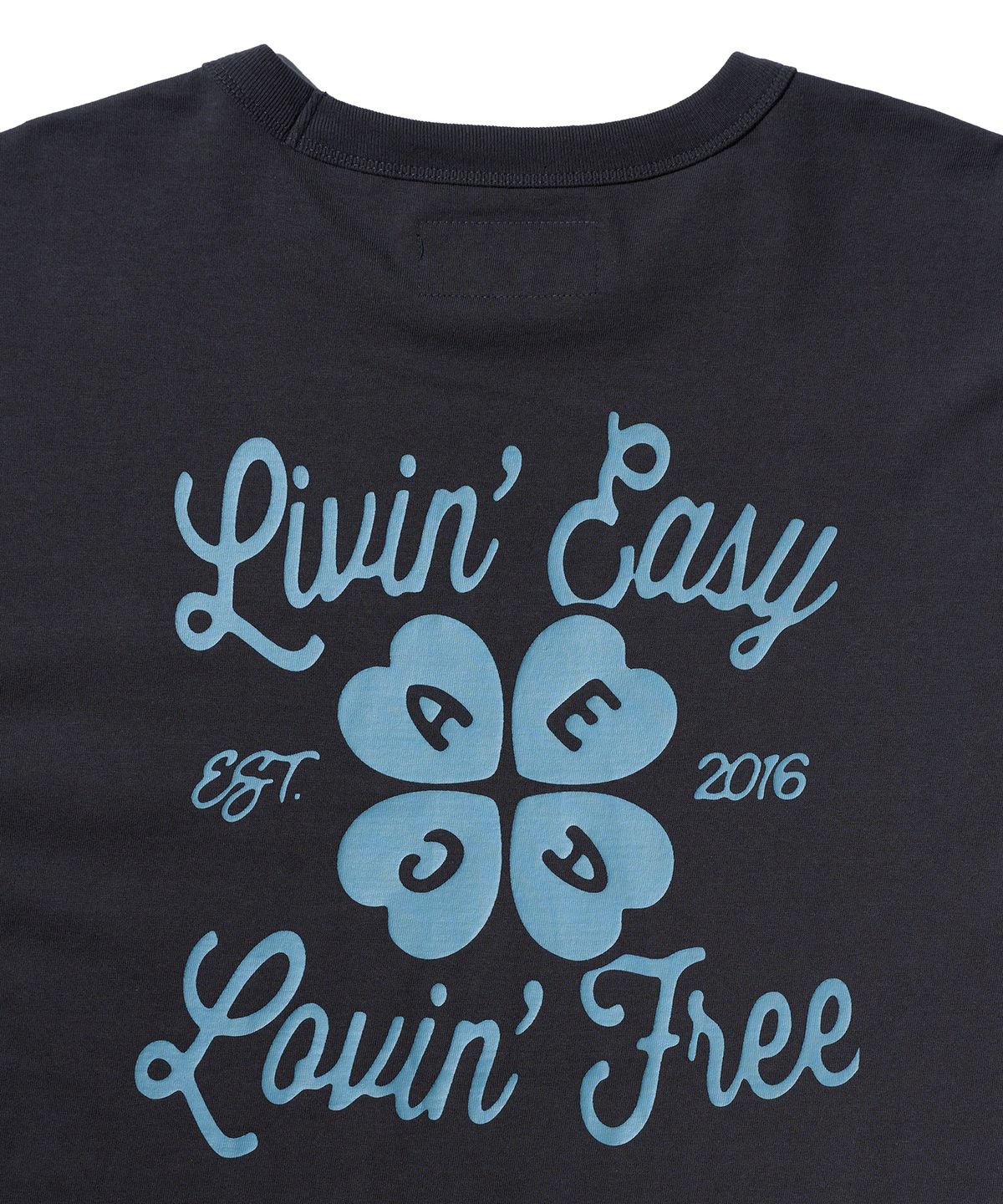 에이카화이트(AECA) AECA LOVIN EASY LONG SLEEVE-CHARCOAL