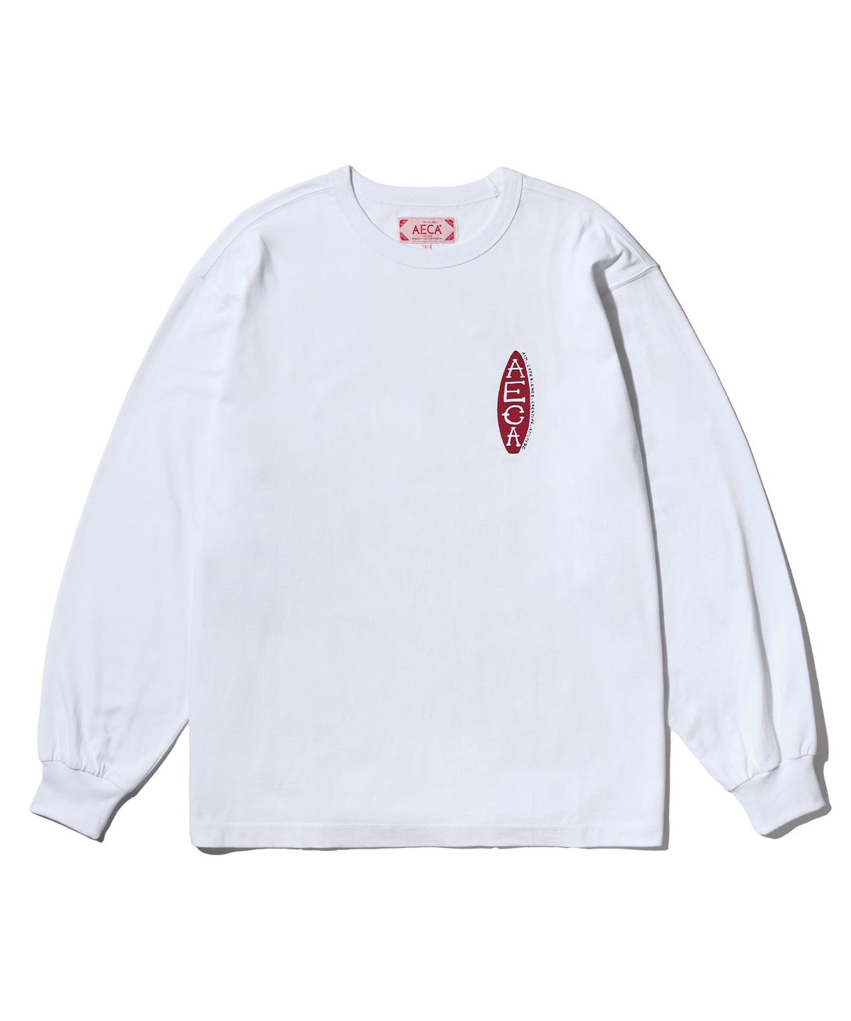 에이카화이트(AECA) BALANCE WAVE WAVE LONG SLEEVE-WHITE