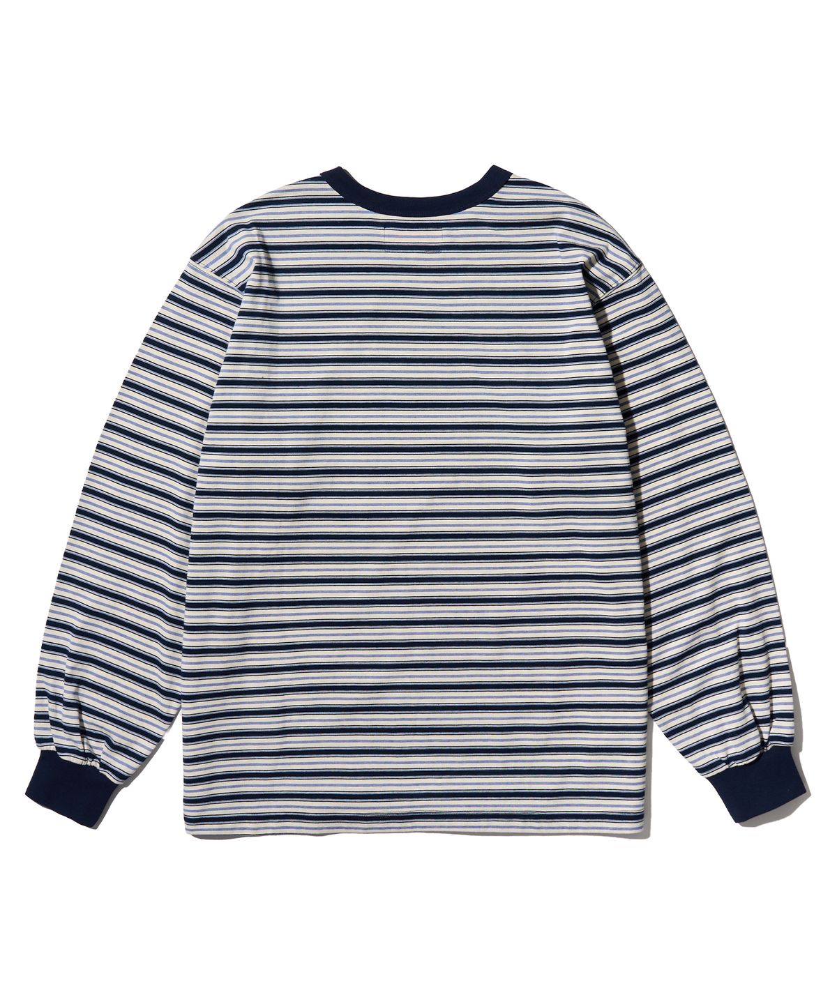 에이카화이트(AECA) STRIPE LONG SLEEVE-IVORY