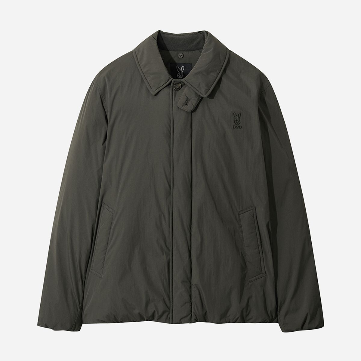 디오디(DOD) 코나 하이웜 D7 플리스 카라 다운 자켓 (D.CHARCOAL GREY)