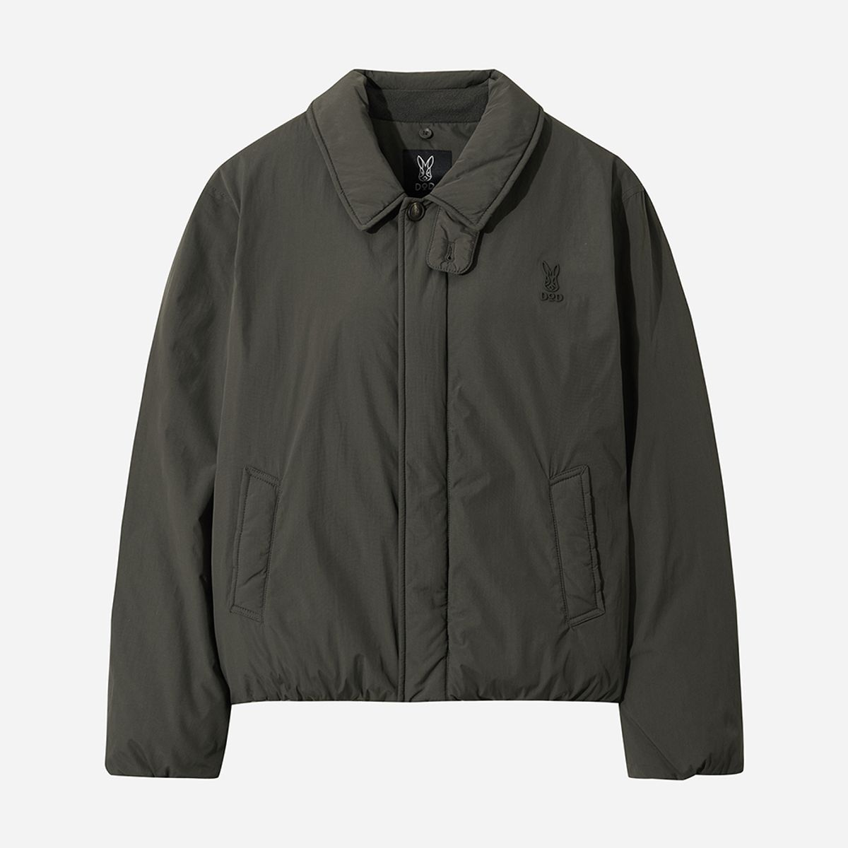 디오디(DOD) 여성) 코나 하이웜 D7 플리스 카라 다운 자켓(D.CHARCOAL GREY)