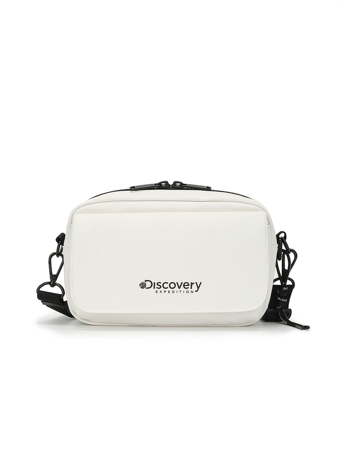 디스커버리 익스페디션(DISCOVERY EXPEDITION) 데일리 플랩 스몰 크로스백 (D/IVORY)