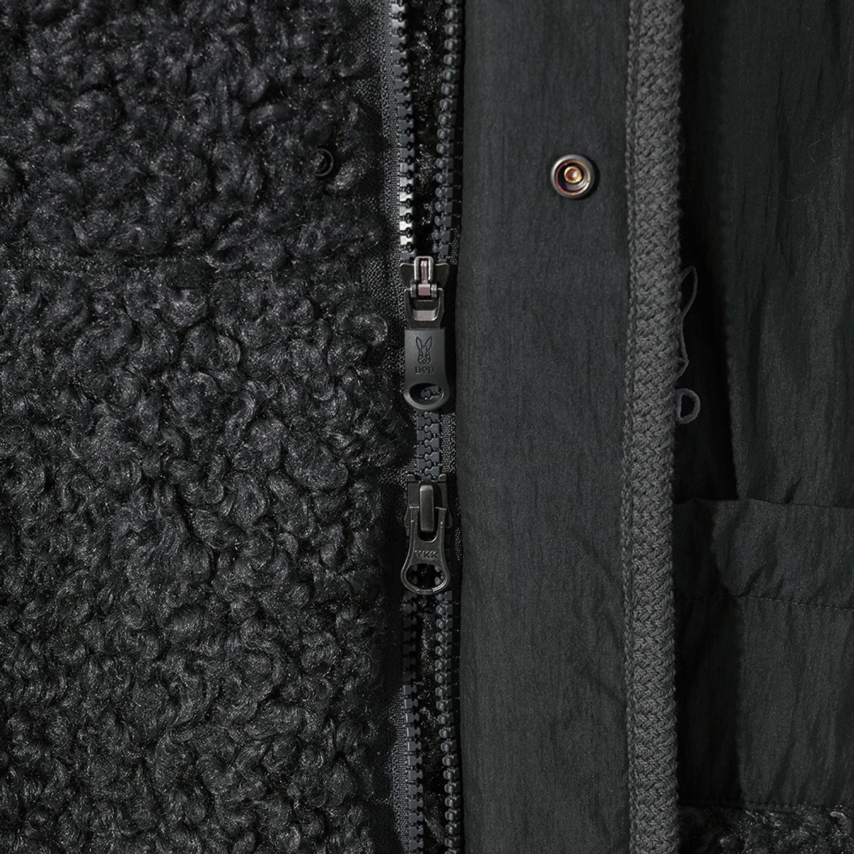 디오디(DOD) 여성) 롱쉐르파 플리스 자켓(CHARCOAL GREY)