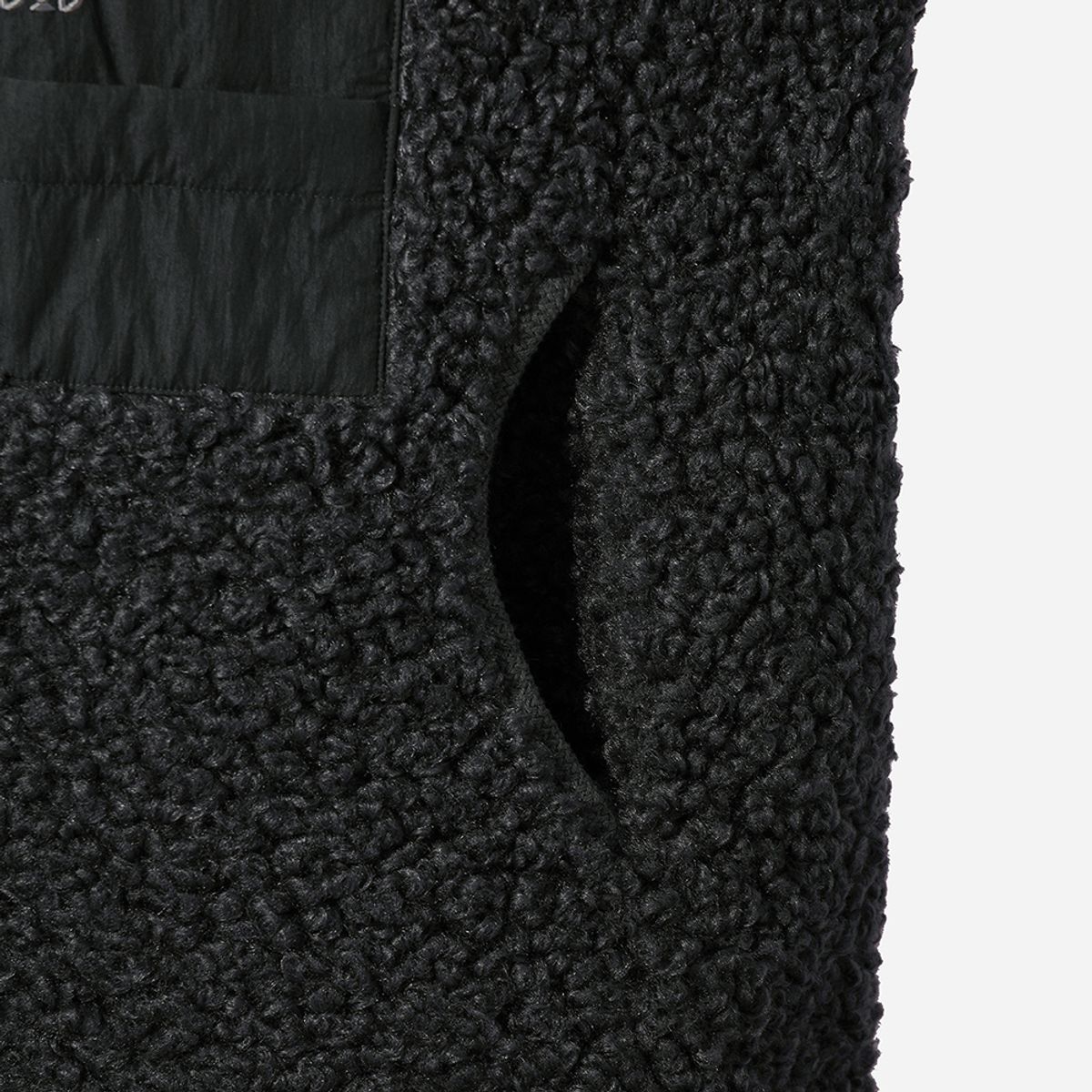 디오디(DOD) 여성) 롱쉐르파 플리스 자켓(CHARCOAL GREY)