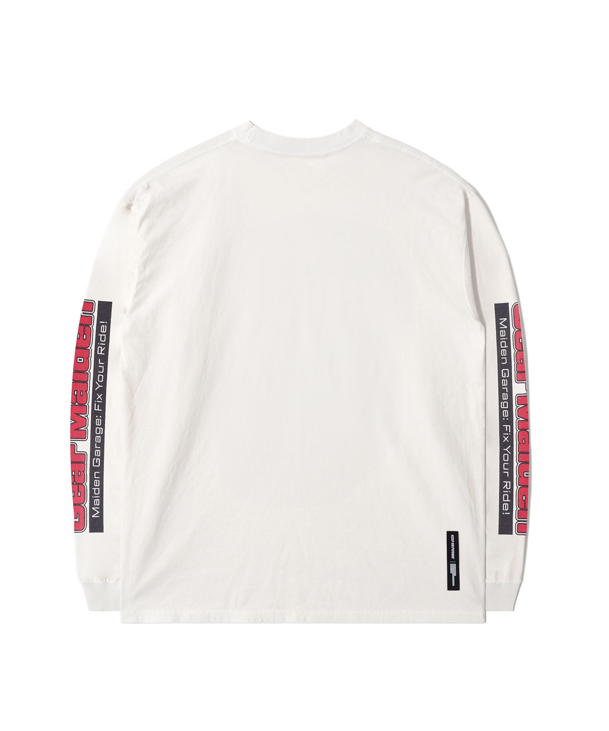 큐티에잇 가먼츠(QT8 GARMENTS) RG Gear Maiden Washed Long Sleeve (Ecru)