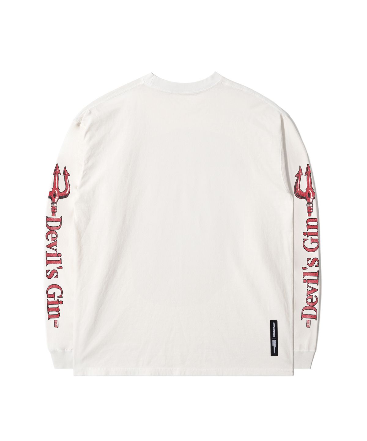 큐티에잇 가먼츠(QT8 GARMENTS) RG Kiss & Risk Washed Long Sleeve (Ecru)