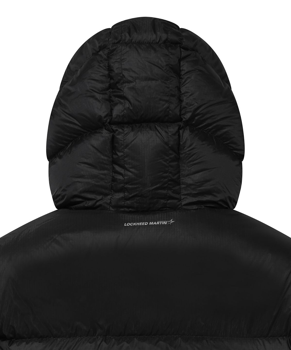 록히드마틴(LOCKHEED MARTIN) LM CLOUD COLOR LAYERED HOOD DOWN JP (BLACK)